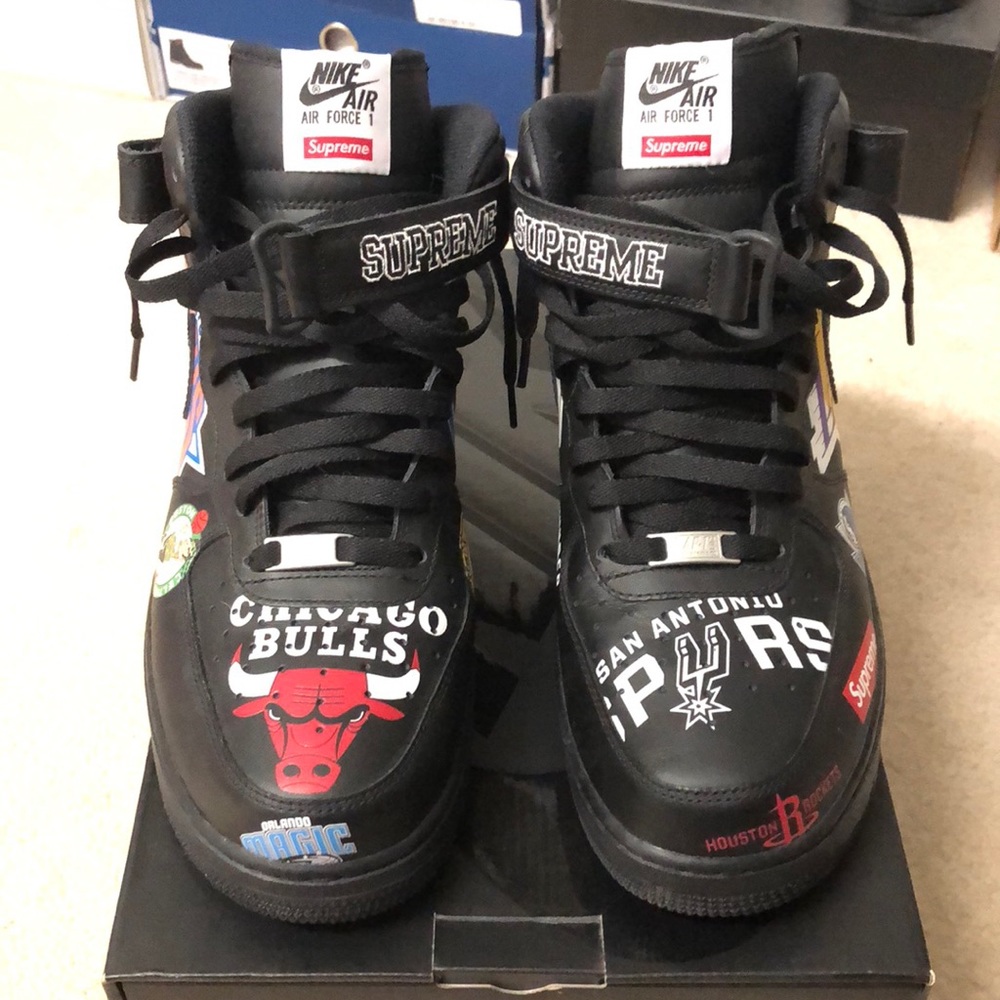 BLACK AIR FORCE 1 MID ‘07 / SUPREME’